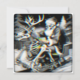 Tarjeta Black Christmas (trineo).