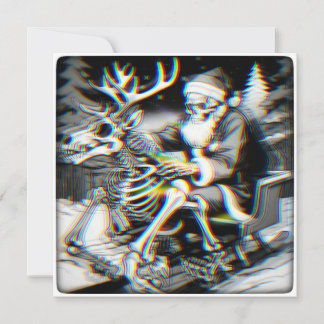 Tarjeta Black Christmas (trineo).