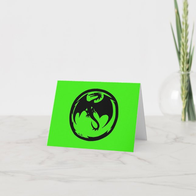Tarjeta Black Dragon green card (Anverso)