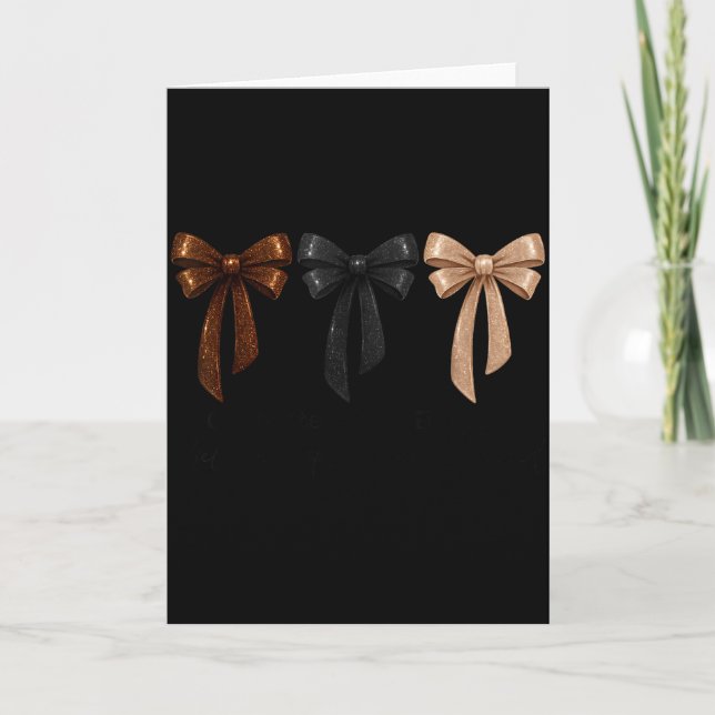 Tarjeta Black History Month Believe Achieve Succeed Melani (Anverso)