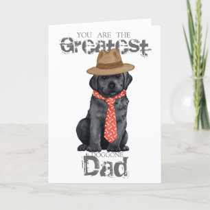 Tarjeta Black Lab Dad