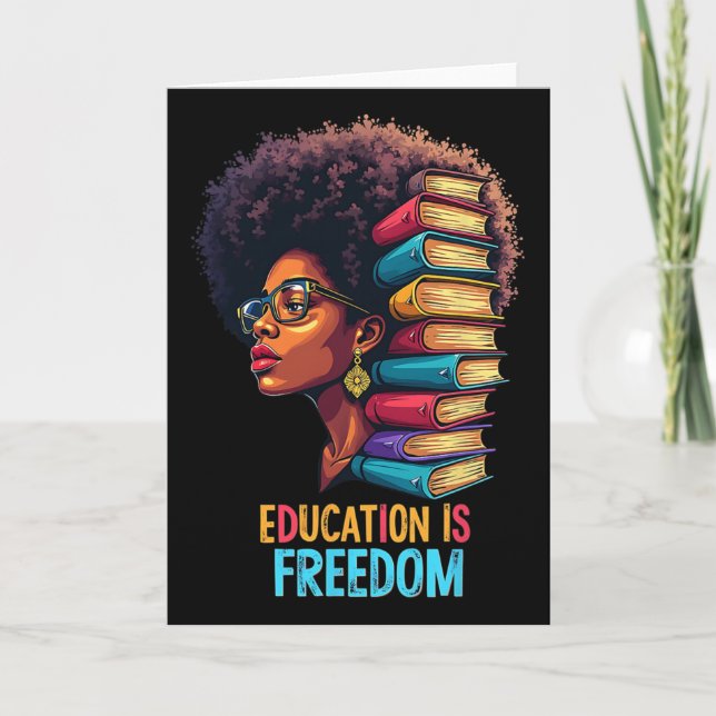 Tarjeta Black Lives Problem Blm Human Rights Black History (Anverso)