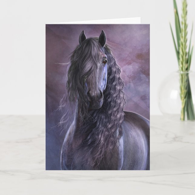 Tarjeta Black Shadow Notecard (Anverso)