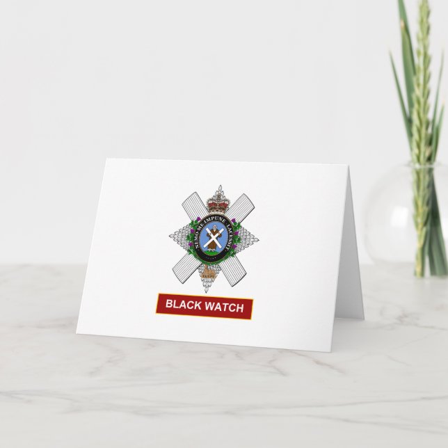 Tarjeta Black Watch (Anverso)