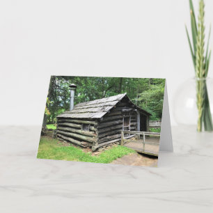 Tarjeta Blacksmith Shop en Mabry Mill, Virginia