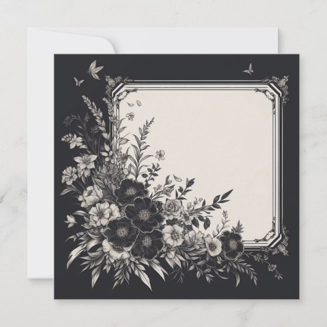 Tarjeta blanca personalizada - plantilla en blanco (Anverso)