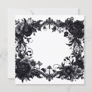 Tarjeta blanca personalizada - plantilla en blanco