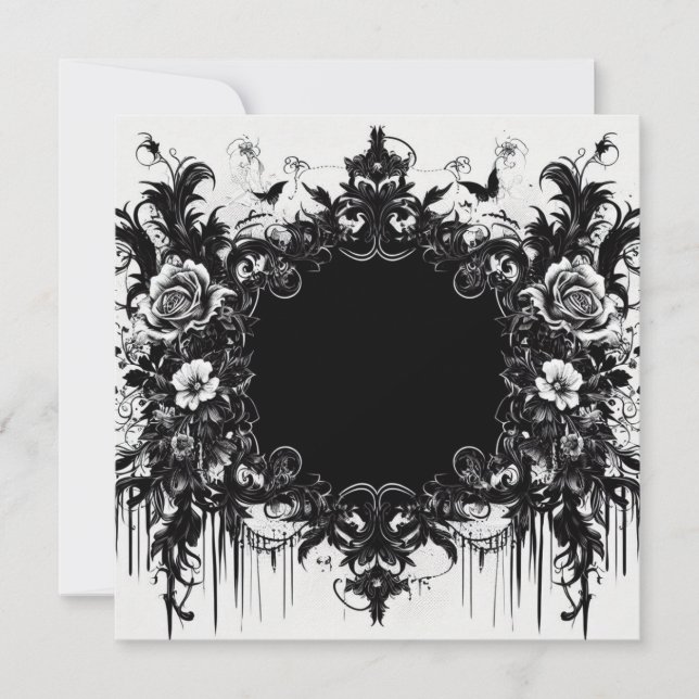 Tarjeta blanca personalizada - plantilla en blanco (Anverso)