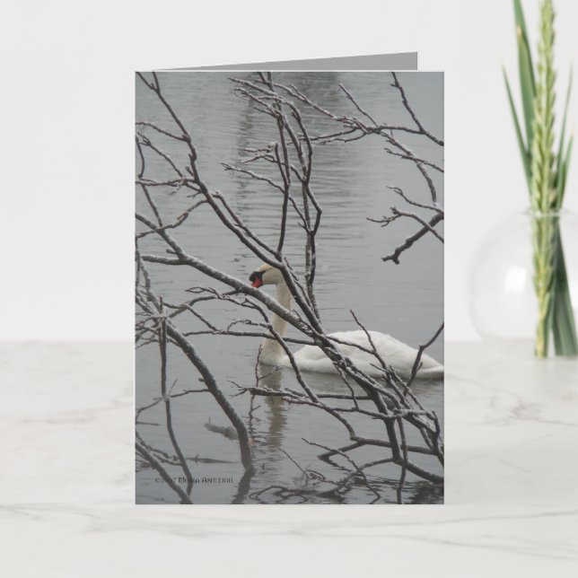 Tarjeta Blanco como la nieve (Anverso)