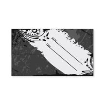 tarjeta blanco y negro de la cita del grunge