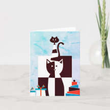 Blank Cat Feliz cumpleaños