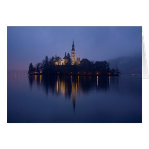 Tarjeta Bled Lake