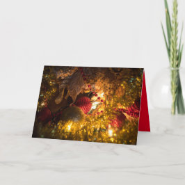 Tarjeta Bling de Navidad