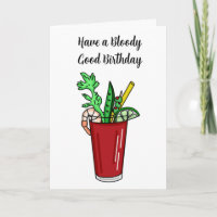 Bloody Mary Birthday Pun