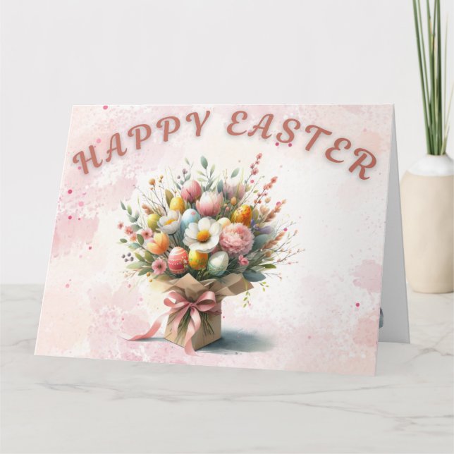 Tarjeta Bloom de Pascua (Anverso)