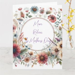 Tarjeta Blooming Love: Un mensaje del Día de la Madre.