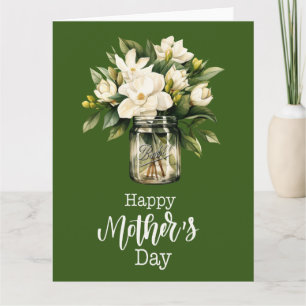 Tarjeta "Blooms of Affection: Día de la Madre en la Garden