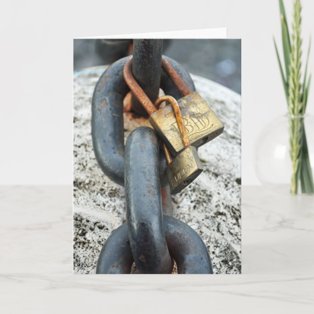 Tarjeta Bloques de amor (Anverso)