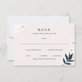 Tarjeta Blossom Sprigs RSVP