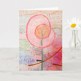 Tarjeta Blossoming (1934) de Paul Klee - Resumen de arte