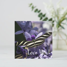 Tarjeta Blossoms Flat Greeting Card