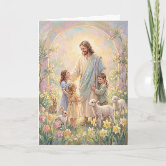 Tarjeta Blossoms of His Love Easter Card (Anverso)