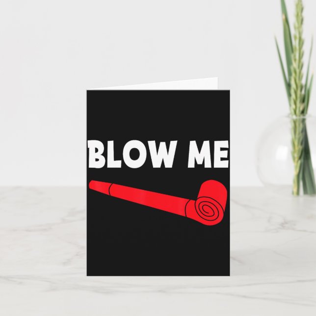 Tarjeta Blow Me Funny Couples Tee Valentine's Day Couple M (Anverso)