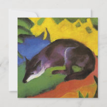 Blue Fox (de Franz Marc)