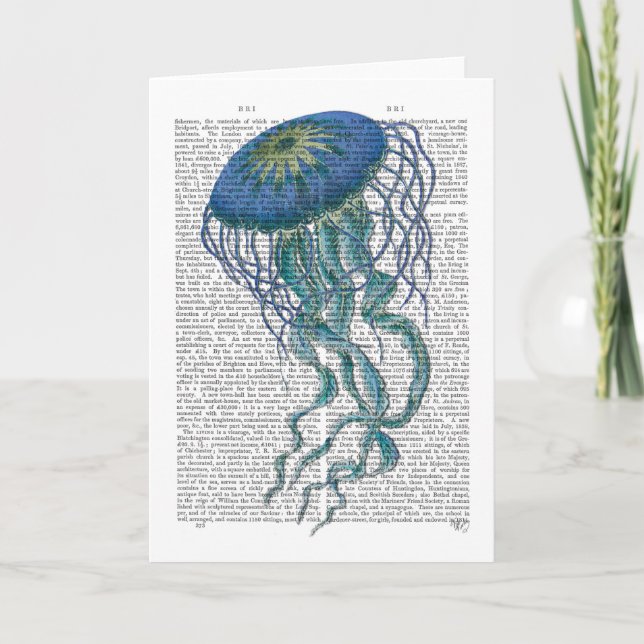 Tarjeta Blue Jellyfish (Anverso)