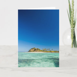 Tarjeta Blue Lagoon Seascape, Fiji