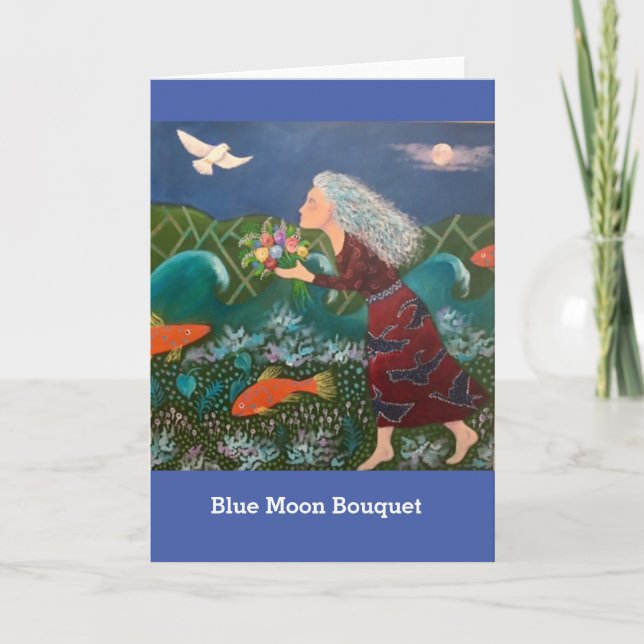 Tarjeta Blue Moon Bouquet (Anverso)