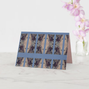 Tarjeta Blue Vintage