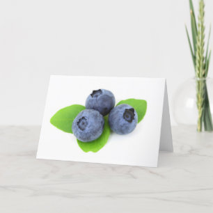 Tarjeta Blueberry