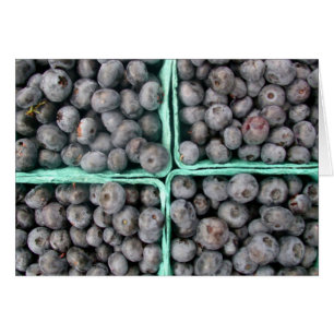 Tarjeta Blueberry Blank
