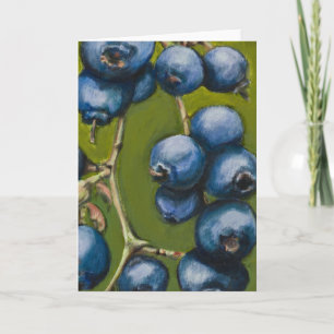 Tarjeta Blueberry Notecard