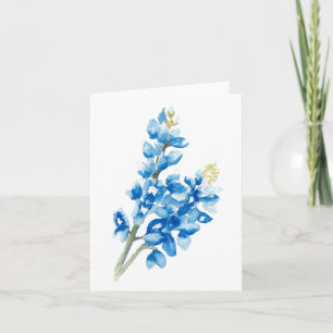 Tarjeta Bluebonnet 4 Blank