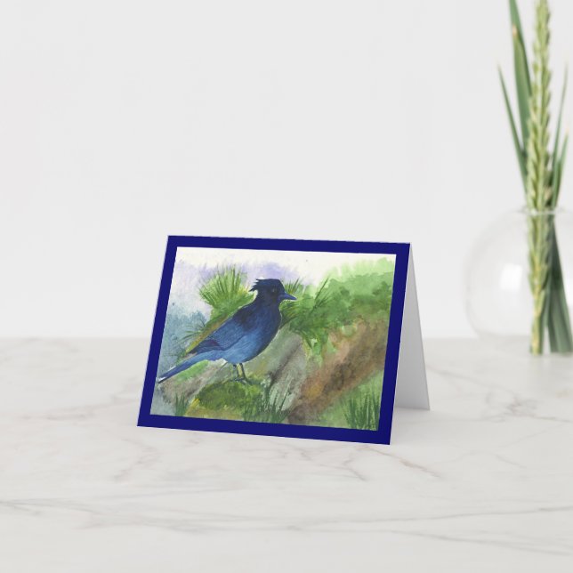 Tarjeta Bluejay in the Muskeg (Anverso)