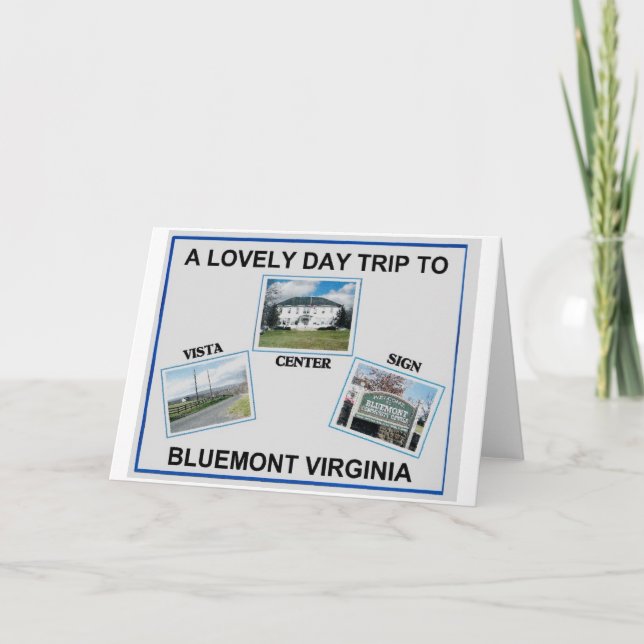 TARJETA BLUEMONT VIRGINIA (Anverso)