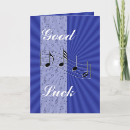 Tarjeta BlueMusicnote personalizar de tiras en cualquier o
