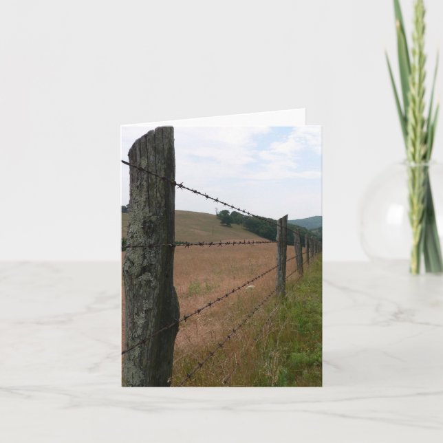 Tarjeta BlueRidge Notecard (Anverso)