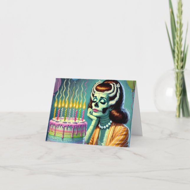 Tarjeta Blues de cumpleaños (Anverso)