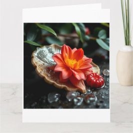 Tarjeta „Blüte der Stille“