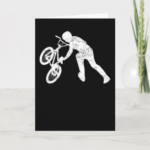 Tarjeta BMX Bike Motocross Freestyle Retro Vintage Regalo