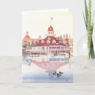 TARJETA BOATHOUSE DE CORONADO, CORONADO, CALIFORNIA