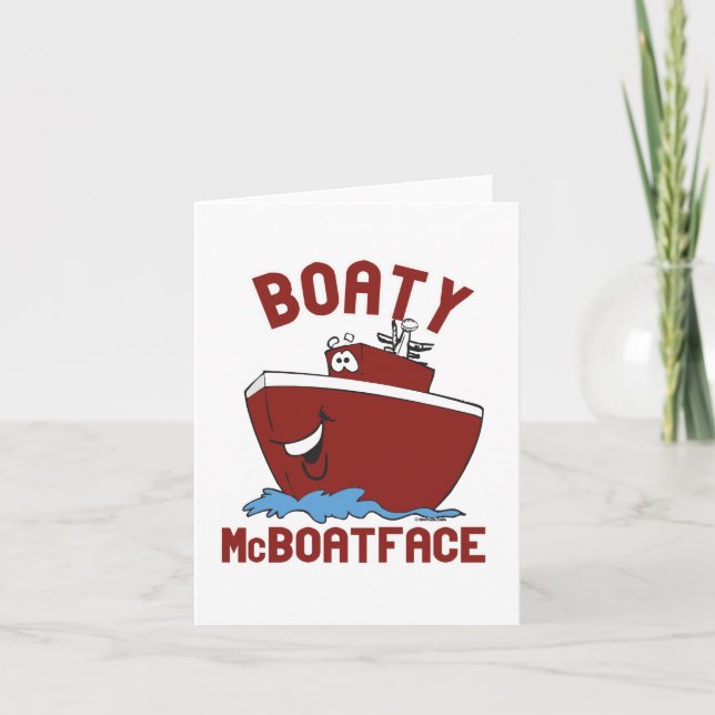 Tarjeta Boaty McBoatface (Anverso)