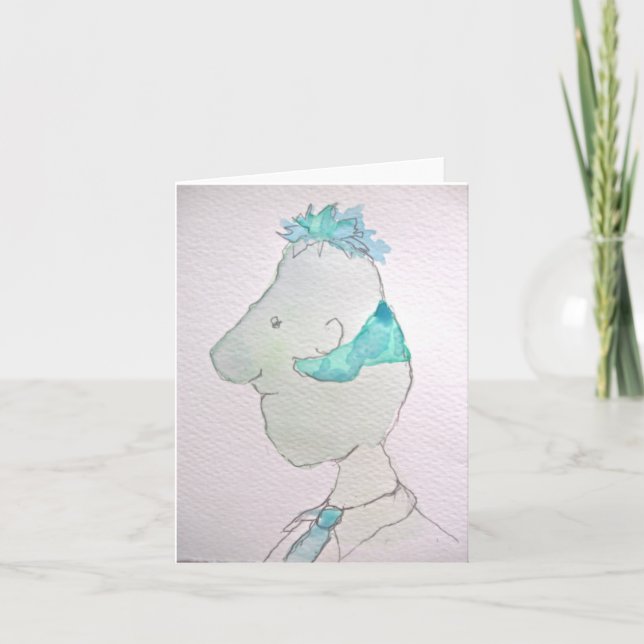 Tarjeta Bob Blob Small Notecard (Anverso)