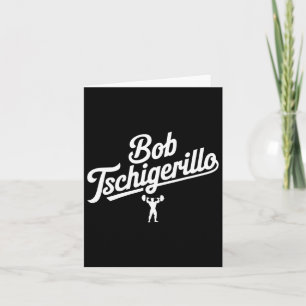 Tarjeta Bob Tschigerillo Funny Fitness Gym Bodybuilding Me