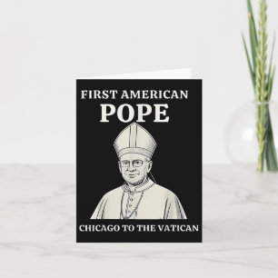 Tarjeta Bobby Chicago - Humor católico Funny Da Pope