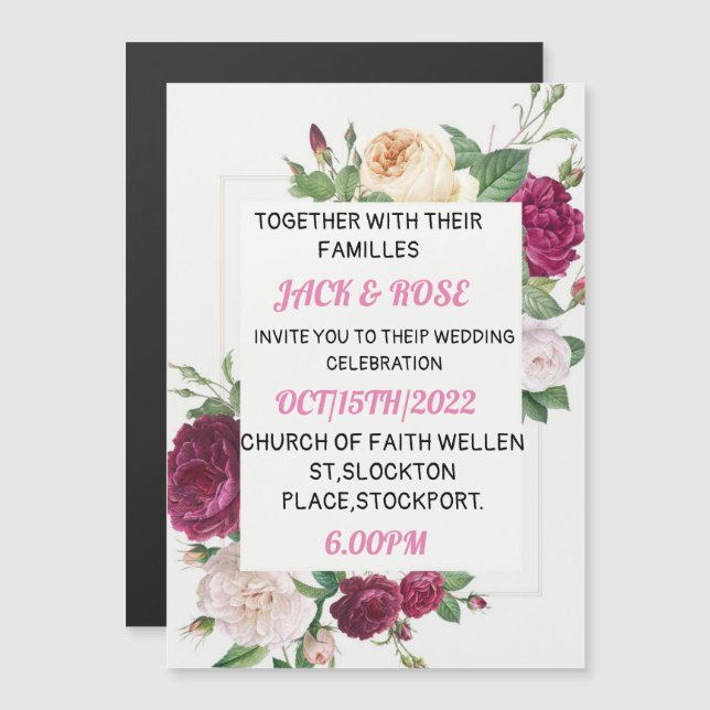tarjeta boda (Anverso/Reverso)