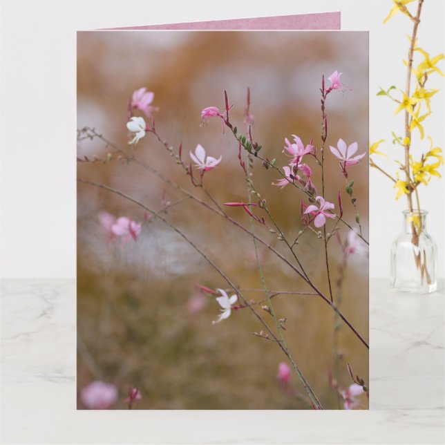 Tarjeta boda (flor amarilla)